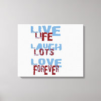 LIVE LAUGH LIEBE LEINWAND