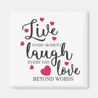 Live-Laugh-Liebe Magnet