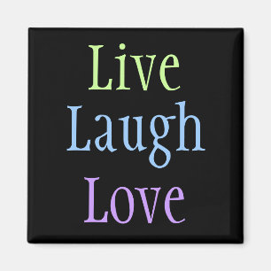 Live-Laugh-Liebe Magnet