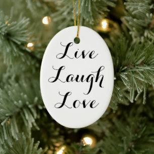 Live-Laugh Liebe Ornament