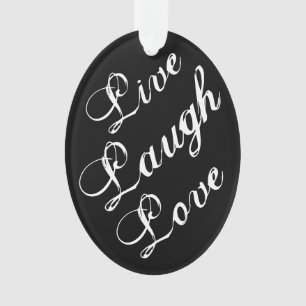 Live-Laugh Liebe Ornament