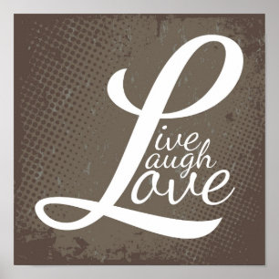 LIVE LAUGH LIEBE POSTER