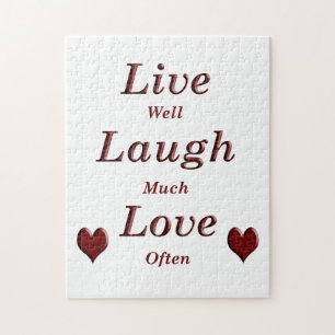 Live-Laugh-Liebe Puzzle