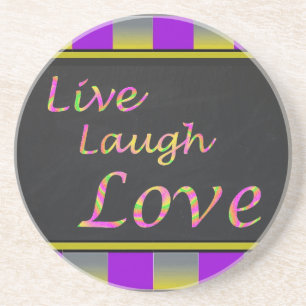 Live Laugh Liebe Untersetzer