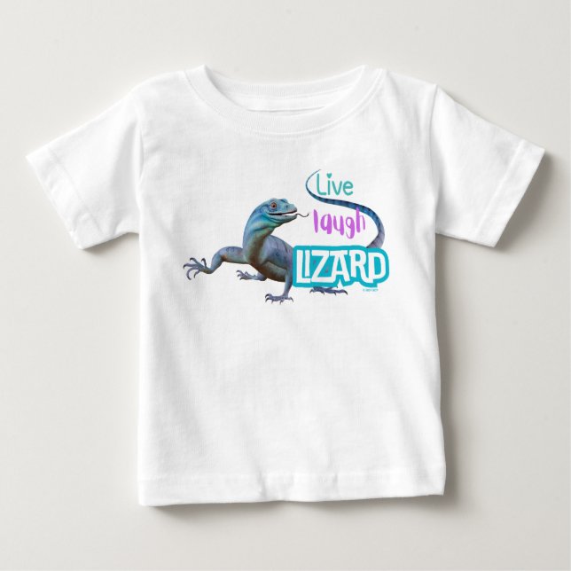 Live Laugh Lizard Baby T-shirt (Vorderseite)