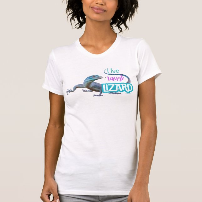 Live Laugh Lizard T-Shirt (Vorderseite)