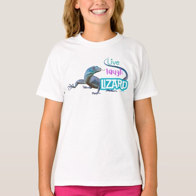 Live Laugh Lizard T-Shirt (Vorderseite)