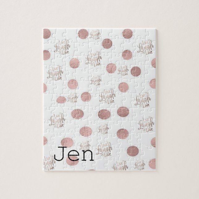 Live Laugh Love Jigsaw Puzzle (Vertikal)