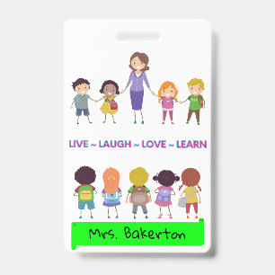 Live ~ Laugh ~ Love ~ Learn Lehrer Ausweis