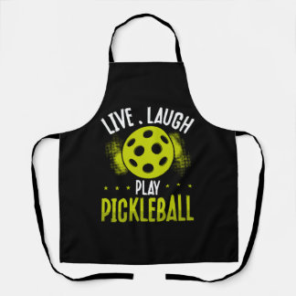 Live Laugh Play Pickleball Schürze