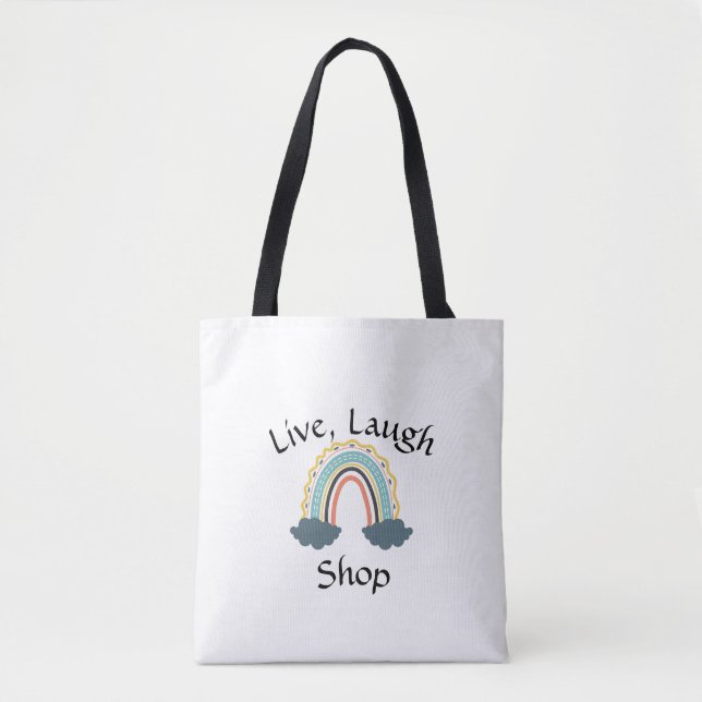 Live, Laugh Shop Tasche (Vorderseite)