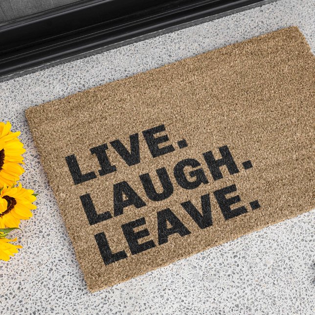 Live-Laugh-Verlass Fußmatte (Von Creator hochgeladen)