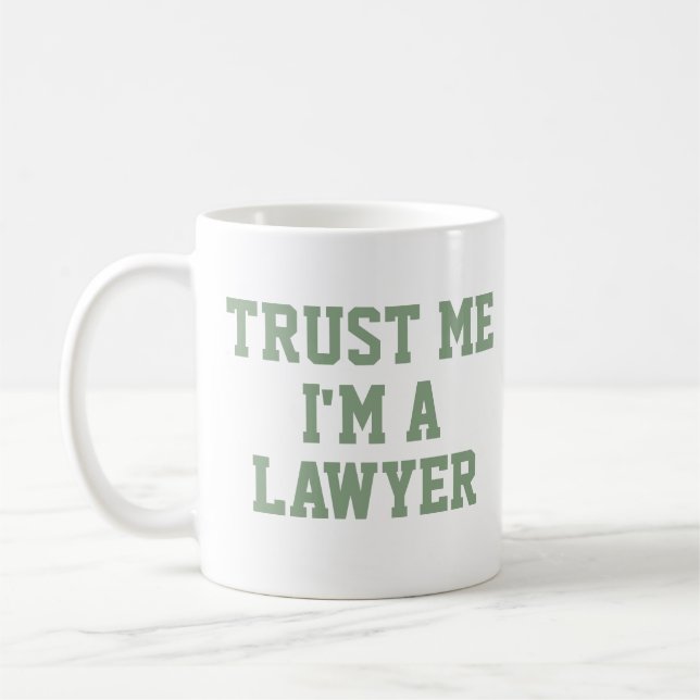 Live Lawsuit Funny Lawyer Geschenk von Frauen Kaffeetasse (Links)