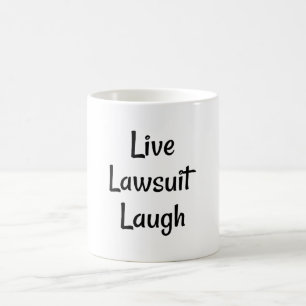 Live Lawsuit Kaffeetasse