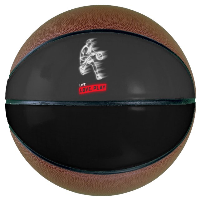 Live-Liebe Basketball (Vorderseite)
