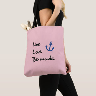 Live-Liebe Bermuda-Skripttext mit Anchor