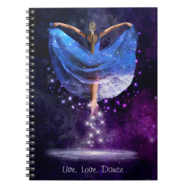 Live, Liebe, Dance Journal Notizblock