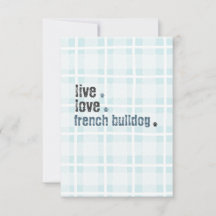 Live Liebe French Bulldog Frenchie