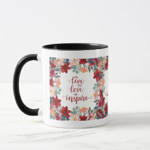 Live-Liebe inspiriert Tasse