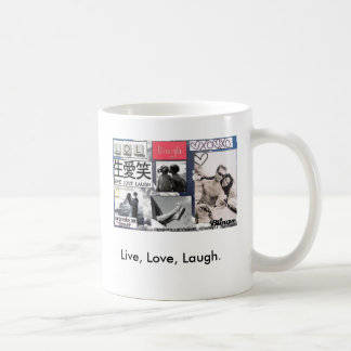 Live, Liebe, Lachen Tasse