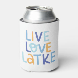 Live-Liebe Latke Hanukkah Design Dosenkühler