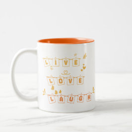 Live-Liebe Laugh Niedlich Notedry Tasse