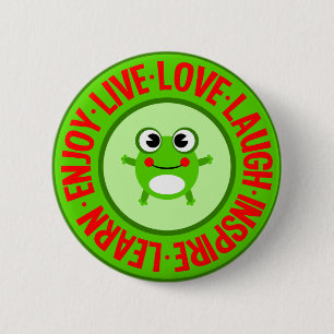 LIVE LIEBE LAUGH ... Schaltfläche Button