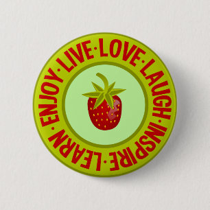 LIVE LIEBE LAUGH ... Schaltfläche Button