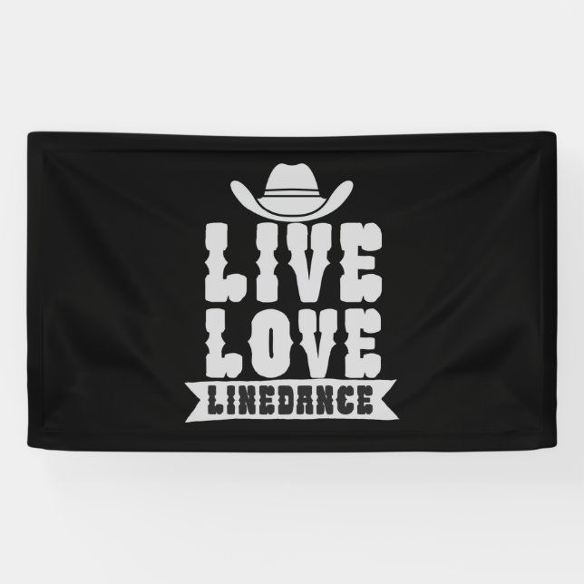 Live Liebe Linedance Banner (Horizontal)