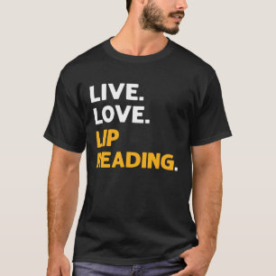 Live-Liebe Lip Lesen ASL Handsignsprache Deaf T-Shirt