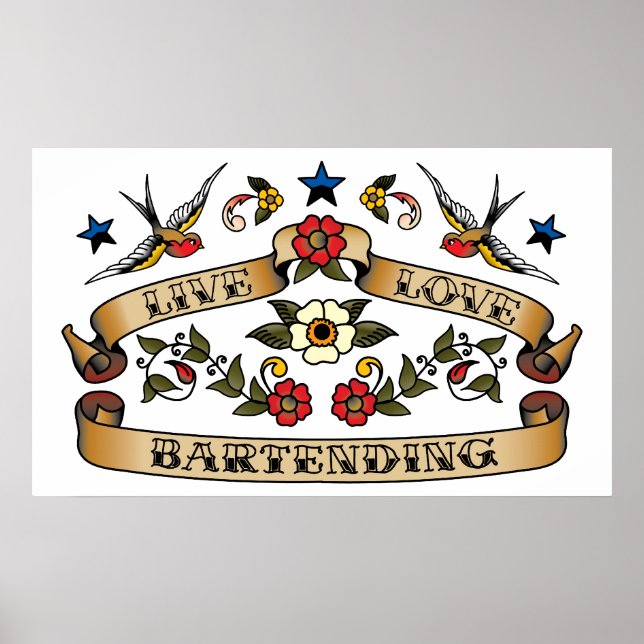 Live-Liebe Poster (Vorne)