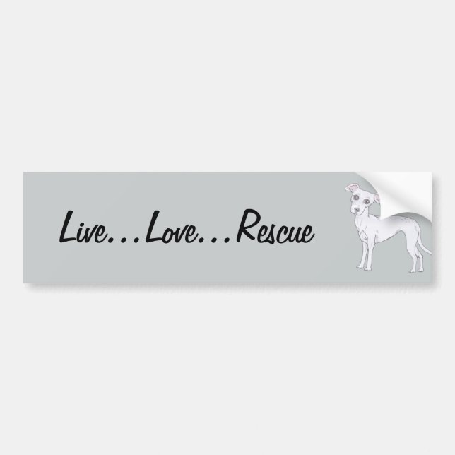Live… Liebe-… Rettung Autoaufkleber (Vorne)