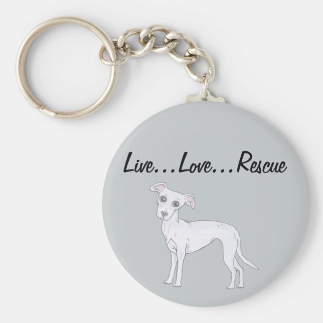 Live...Liebe...Rettung Schlüsselanhänger (Vorne)