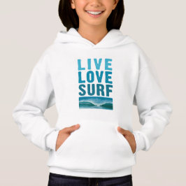 Live, Liebe, Surf Sweatshirt