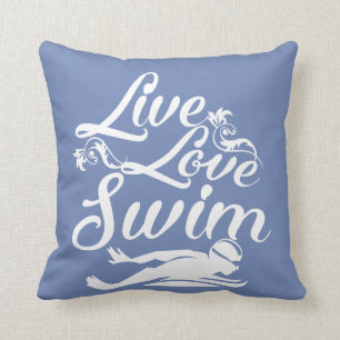 LIVE- LIEBE - SWIM KISSEN