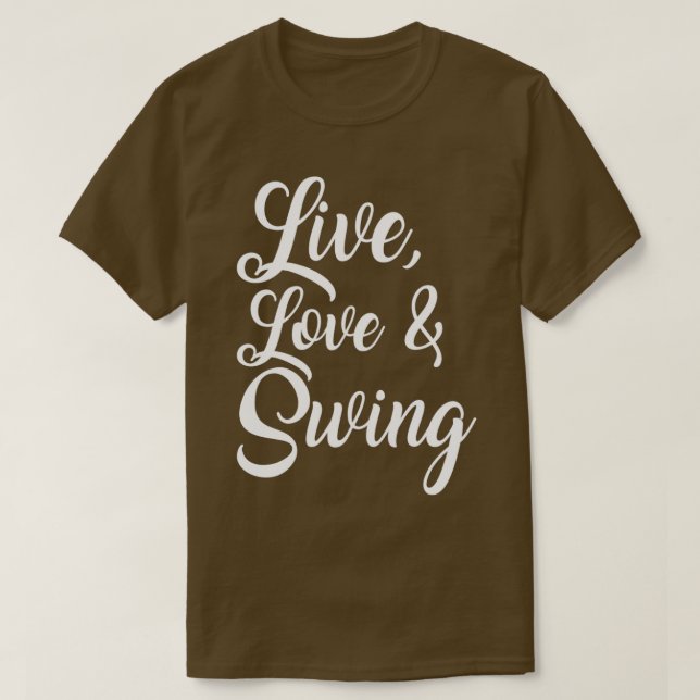 LIVE LIEBE SWPool Geschenk T-Shirt (Design vorne)
