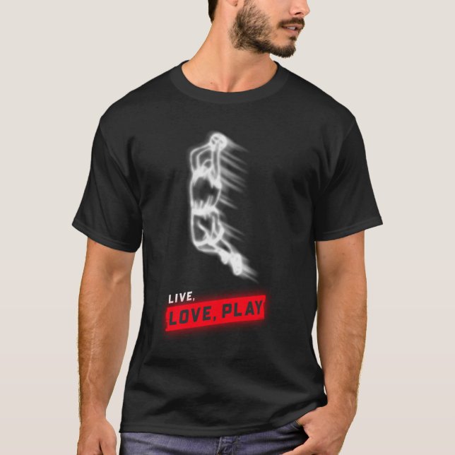 Live-Liebe T-Shirt (Vorderseite)