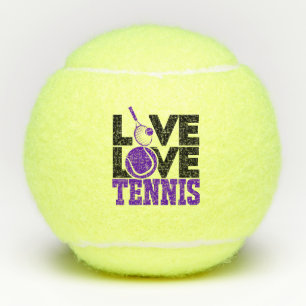 Live LIEBE Tennis Lila Tennis Ball