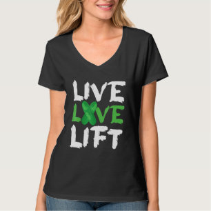 Live-Liebe Veganes vegetarisches Fitnessstudio abw T-Shirt