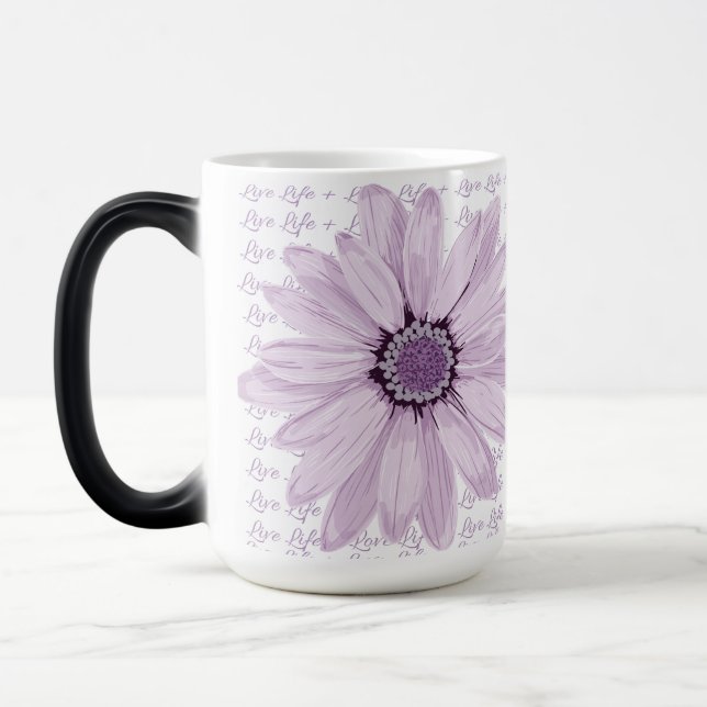 Live Life Blumenwelt Tasse (Links)