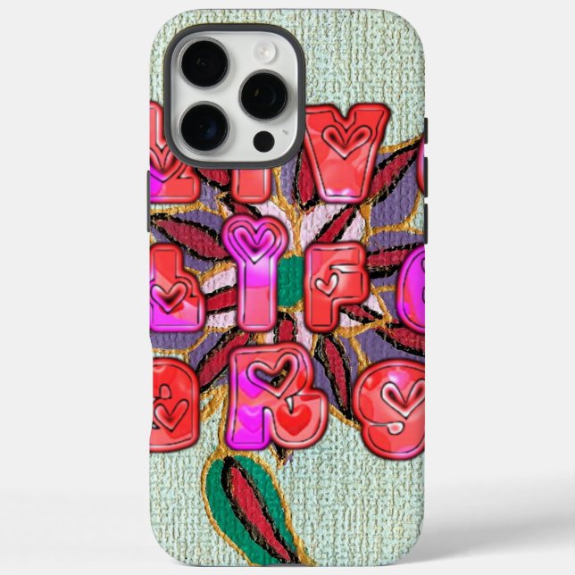"Live Life Large" Art Print Case-Mate iPhone Hülle (Rückseite)