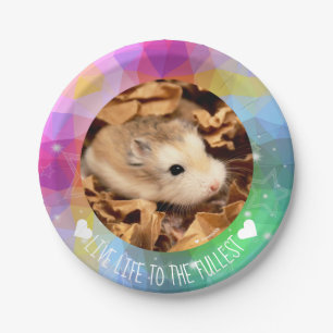 Live Life to Fullest - Hammyville Hamsters Pappteller