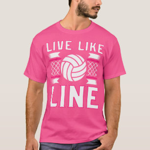 Live-Line Volleyball Volleyball Sport T-Shirt