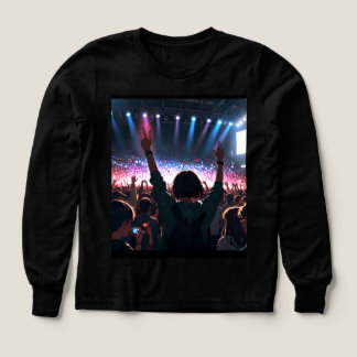 Live Loud: Bold Concert Vibes Graphic T-Shirt for 