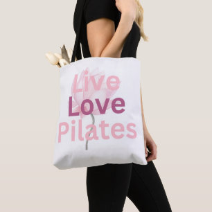 Live Love Pilates Lotus Wellness Ruhe Geschenk für