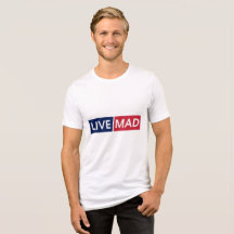 LIVE MAD – Fette minimale moderne Typografie