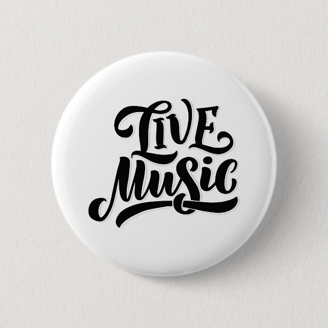 Live Music-Angebot Button (Vorderseite)