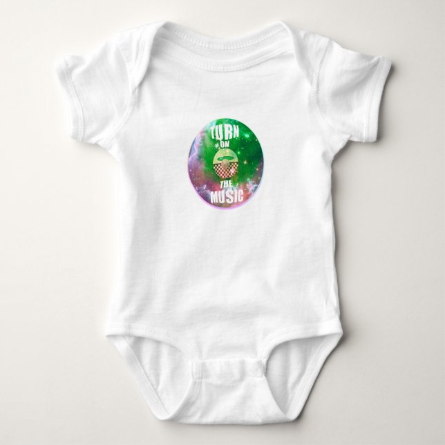 Live Music Baby Strampler (Vorderseite)