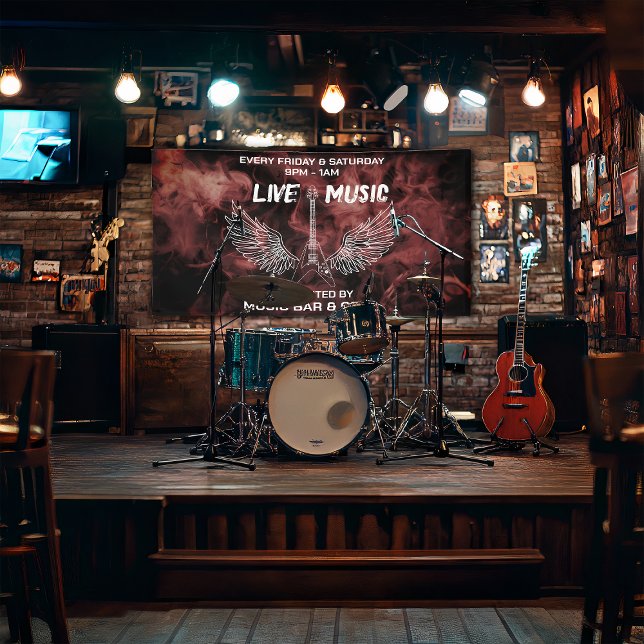 Live Music Bar & Grill Banner (Von Creator hochgeladen)