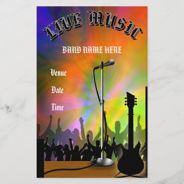 Live Music Concert/Party Flyer (Vorne)